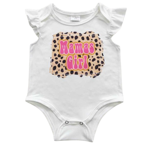 Summer Western Baby Romper Mother's Day Gifts Mama's Girl