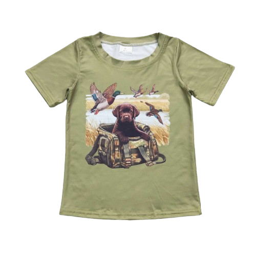 Dogs and Ducks Coastal Resort Shirt - Kids Clothes