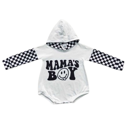 Summer Western Baby Romper Mother's Day Gift Mama's Boy