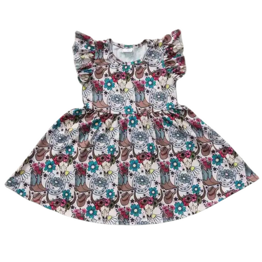 Summer Southwest Dress Southwest Floral Cutie - Kids Clothes