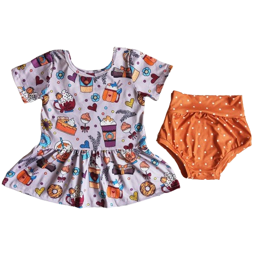 Hello Autumn Outfit Fall/Autumn Baby Bummies - Kids Clothes