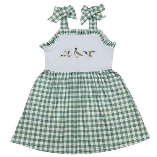 Summer  Southwest Dress Ducks Calling - Kids Clothes