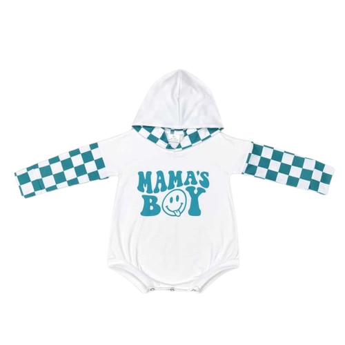 Summer Western Baby Romper Mother's Day Gift Mama's Boy