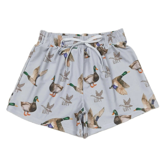 Summer Ducks in Flight Outfit Western Bathing Suit - Kids Clothes