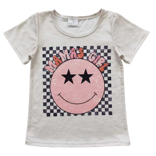 Mother's Day Gifts Mama's Girl Shirt - Kids Clothes