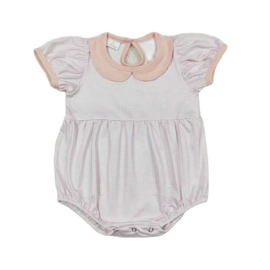 Summer  Colorful Baby Romper Pink Preppy Perfection - Kids